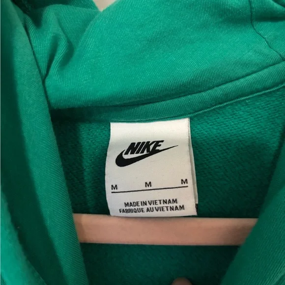 Nike Women's Green Hoodie - Picture 2 of 4